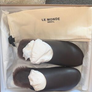 Le Monde Beryl Brown Mules